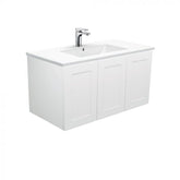 Fienza 900mm Dolce Mila Wall Hung Vanity - Left Hand Draw